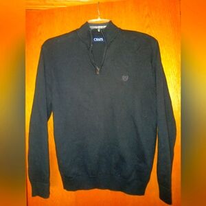 Men's size medium,  Chaps black pullover sweater